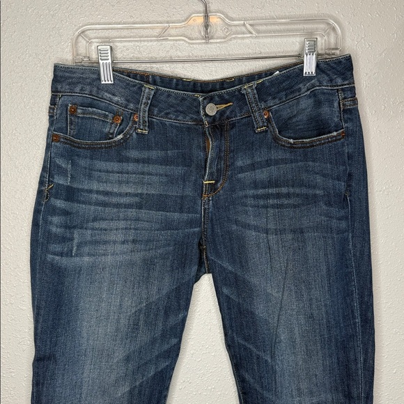 Lucky Brand Women's Regular Inseam Vtg Straight Crop Low Rise Jeans Size 8 - Picture 3 of 6
